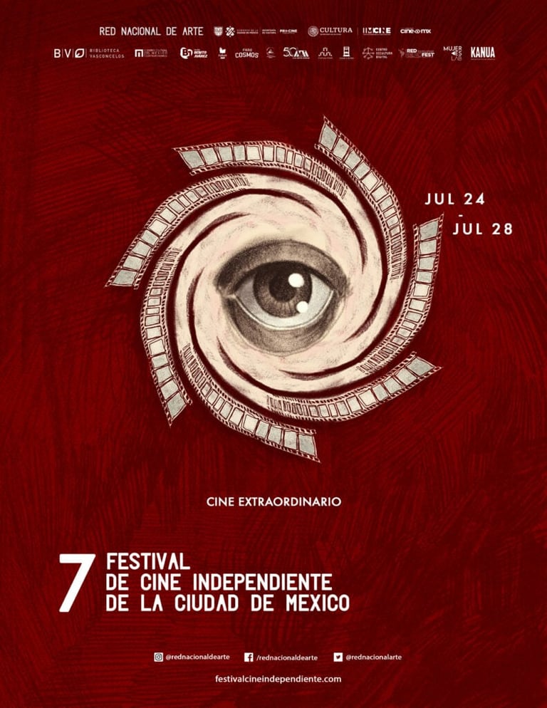 Poster for 7th Independent Film Festival of Mexico City
